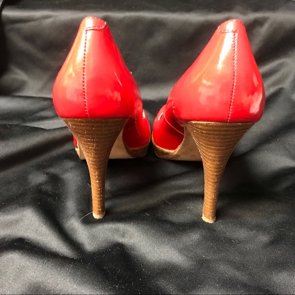 Steven by Steve Madden red patent heels - Picture 4 of 5